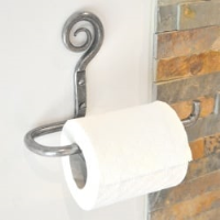 Hand Forged Toilet Roll Holder