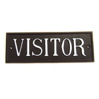 Visitors Sign