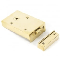 Brass Bathroom Latch