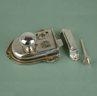 Cromwell Nickel Rim Latch Set