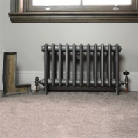 SMALL Victorian 4 Column - Cast Iron Radiator