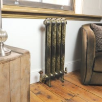 TALL Rococo Classic Cast Iron Radiator