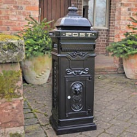 Regent Post Box - Black