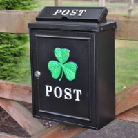 Shamrock Wall Mounted Post Box