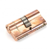 Double Euro Cylinder Lock - Polished Bronze Finish