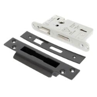 5 Lever Heavy Duty Sash Lock - Black Finish