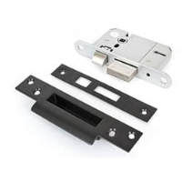 British Standard 5 Lever Sash Lock- Black Finish