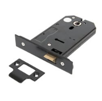 3 Lever Horizontal Sash Lock - Black Finish