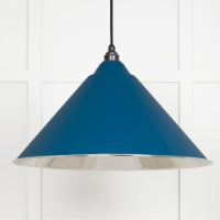 Smooth Nickel Hockley Pendant in Upstream