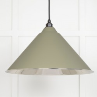 Smooth Nickel Hockley Pendant in Tump