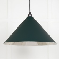 Smooth Nickel Hockley Pendant in Dingle