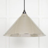 Smooth Nickel Hockley Pendant