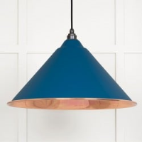 Smooth Copper Hockley Pendant in Upstream