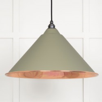 Smooth Copper Hockley Pendant in Tump