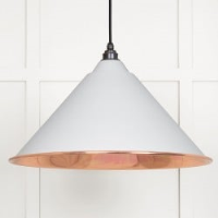 Smooth Copper Hockley Pendant in Flock