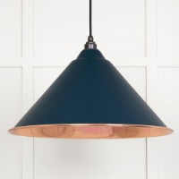 Smooth Copper Hockley Pendant in Dusk