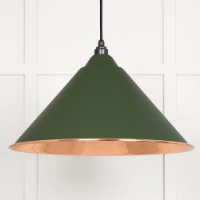 Hammered Copper Hockley Pendant in Heath