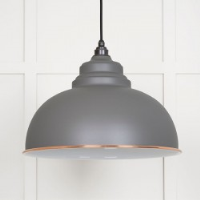 White Gloss Harborne Pendant in Bluff