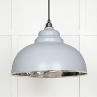 Smooth Nickel Harborne Pendant in Birch