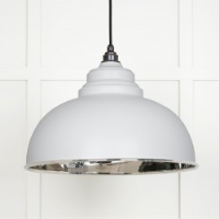 Smooth Nickel Harborne Pendant in Flock