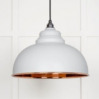 Smooth Copper Harborne Pendant in Flock