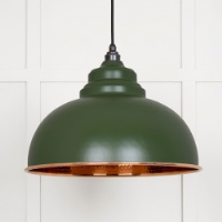 Hammered Copper Harborne Pendant in Heath