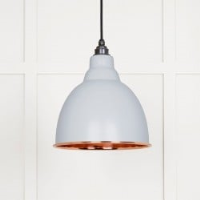 Smooth Copper Brindley Pendant in Birch