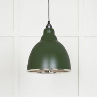 Smooth Nickel Brindley Pendant in Heath