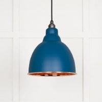 Smooth Copper Brindley Pendant in Upstream