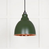 Smooth Copper Brindley Pendant in Heath