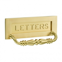 Croft 6358 Engraved Letter Plate with Handle