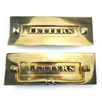 Classic Brass 'Letters' Letter Plate