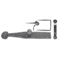 Blacksmith Pewter Patina Latch Set