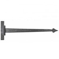 Blacksmith External Beeswax Arrow Head Barn Door Hinges