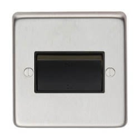 Satin Stainless Steel Fan Isolator Switch