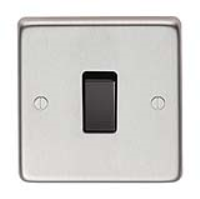 Satin Stainless Steel Single DP Switch - 20 Amp