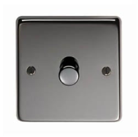 Black Nickel Single Dimmer Switch - 800w