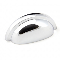 Regency Concealed Drawer Pull - Polished Chrome