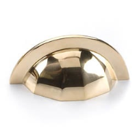 Brass Raglan Drawer Pull