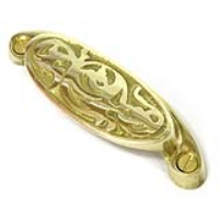 Brass Rambling Brier Drawer Pull