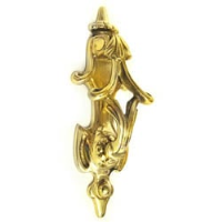 Brass Willow Twist Door Knocker