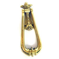 Brass Teardrop Loop Door Knocker