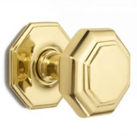 Croft 4185 Flat Octagonal Centre Door Knob