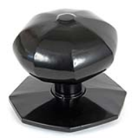 Traditional Blacksmith Octagonal Centre Door Knob - External