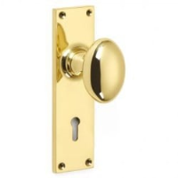 Croft 6500 Oval Knob on Backplate