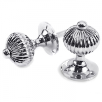 Regency Door Knobs - Polished Nickel