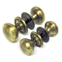 Antique Brass Country Door Knobs