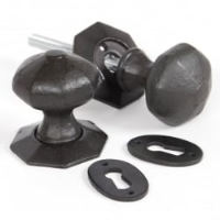 Blacksmith Beeswax Octagonal Knob Set