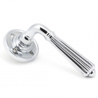 Hinton Lever on Rose Set - Polished Chrome