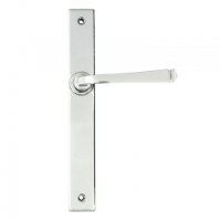 Avon Slimline Sprung Lever Latch Set - Polished Chrome